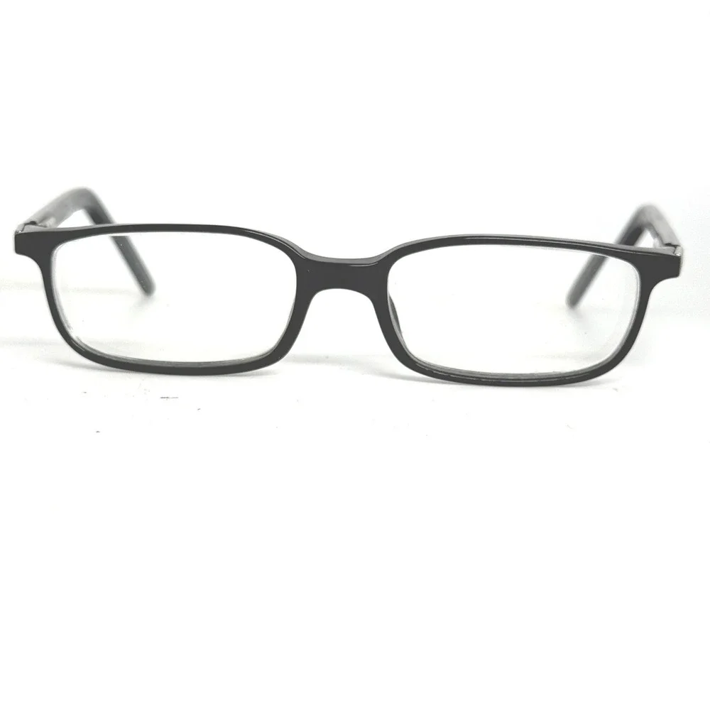 Gucci GG‎ 1182 807 Black Rectangular Eyeglasses Frames Made in Italy Women 21058